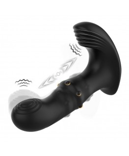ARMONY - VIBRATORE ANALE PROSTATICO TELECOMANDO NERO