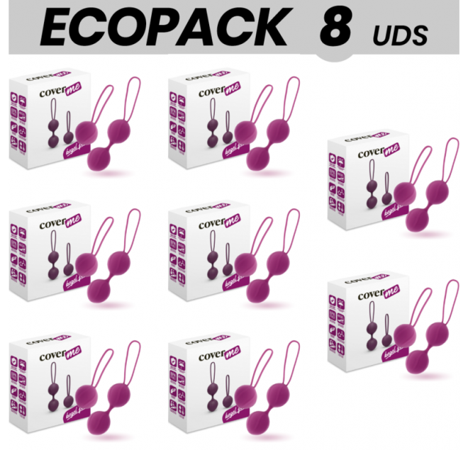 ECOPACK 8 UNIT - COVERME KEGEL PELVIC TRAINER LILLA