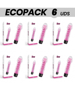 ECOPACK 6 UNIT - VIBRATORE GLOSSY AXEL ROSA