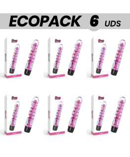 ECOPACK 6 UNIT - GLOSSY LENNY VIBRATORE ROSA