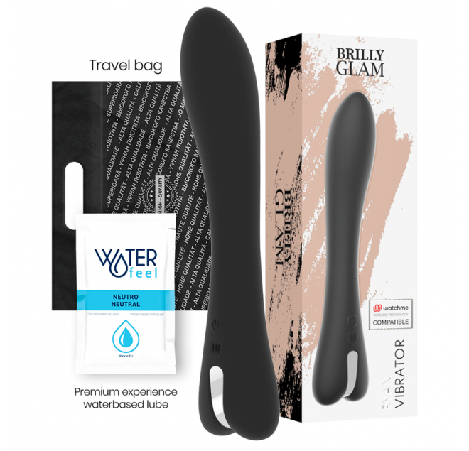 BRILLY GLAM - RYAN VIBRATOR WATCHME COMPATIBILE CON TECNOLOGIA WIRELESS