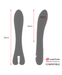 BRILLY GLAM - RYAN VIBRATOR WATCHME COMPATIBILE CON TECNOLOGIA WIRELESS