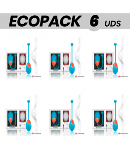 ECOPACK 6 UNIT - TECNOLOGIA DI CONTROLLO REMOTO WEARWATCH EGG WATCHME BLUE / SNOW