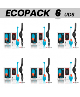 ECOPACK 6 UNIT - TECNOLOGIA DI CONTROLLO REMOTO WEARWATCH EGG WATCHME BLUE / JET