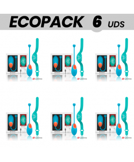 ECOPACK 6 UNIT - TECNOLOGIA DI CONTROLLO REMOTO WEARWATCH EGG WATCHME BLU / ACQUAMARINA