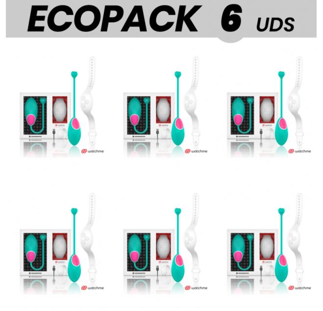 ECOPACK 6 UNIT - TECNOLOGIA DI CONTROLLO REMOTO WEARWATCH EGG WATCHME SEAWATER / SNOW