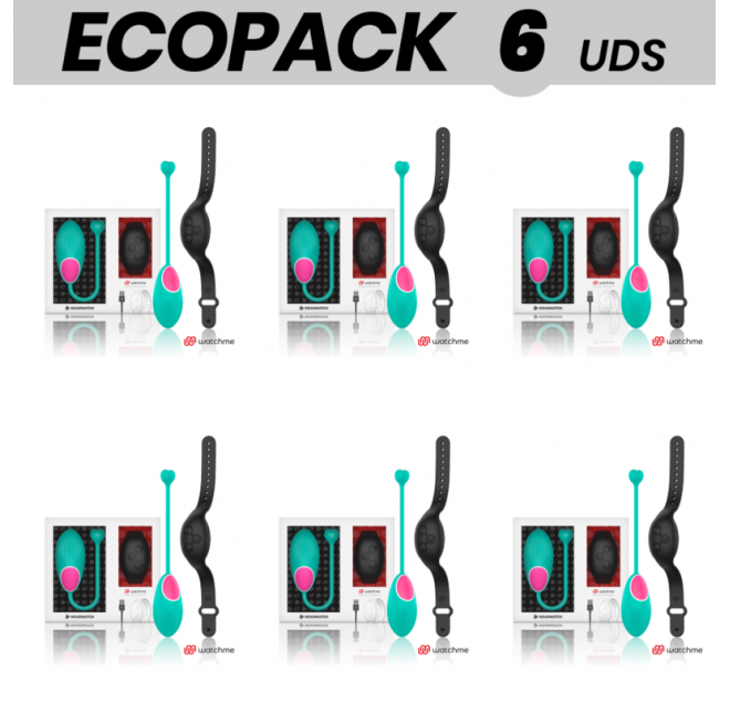 ECOPACK 6 UNIT - WEARWATCH EGG TELECOMANDO TECNOLOGIA WATCHME SEAWATER / JET
