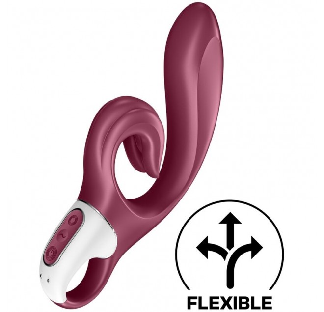 SATISFYER - LOVE ME RABBIT VIBRAZIONE ROSSO