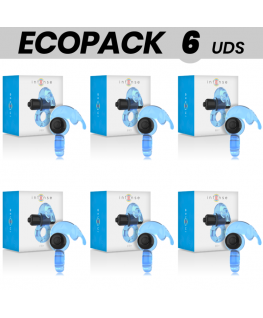 ECOPACK 6 UNIT - INTENSE ANELLO VIBRATORE FRY BLU