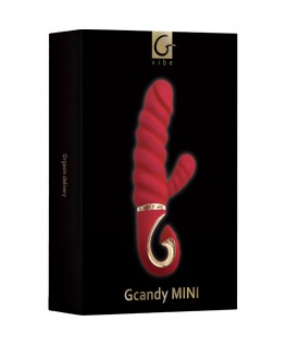 G-VIBE - GCANDY MINI VIBRATORE IN SILICONE ROSSO