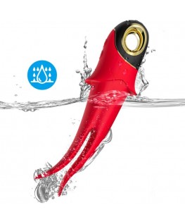 ARMONY - VIBRATORE OMBRA DOPPIA TESTA ROSSO