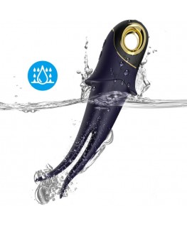 ARMONY - VIBRATORE OMBRA DOPPIA TESTA TEASING BLU