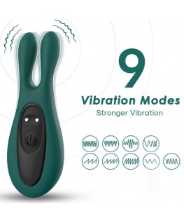 ARMONY - STIMOLATORE E VIBRATORE CONIGLIO VERDE