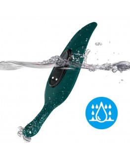 ARMONY - STIMOLATORE E VIBRATORE VERDE FOGLIA