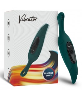 ARMONY - STIMOLATORE E VIBRATORE VERDE FOGLIA