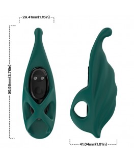 ARMONY - STIMOLATORE E VIBRATORE PER DITA VERDE