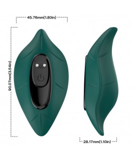 ARMONY - TELECOMANDO STIMOLATORE E VIBRATORE VERDE