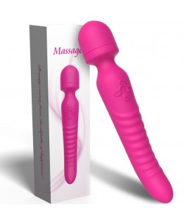 ARMONY - MISSION MASSAGGIATORE E VIBRATORE EFFETTO CALORE FUCSIA