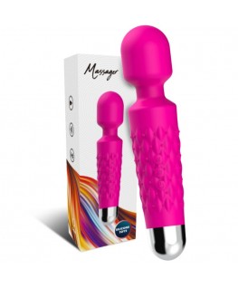 ARMONY - MASSAGGIATORE E VIBRATORE POSTINO TESTA SUPER FLESSIBILE FUCSIA