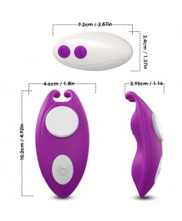 ARMONY - MUTANDINE INDOSSABILI HONEYBEE VIBRATORE G-SPOT REMOTE CONTROL VIOLA