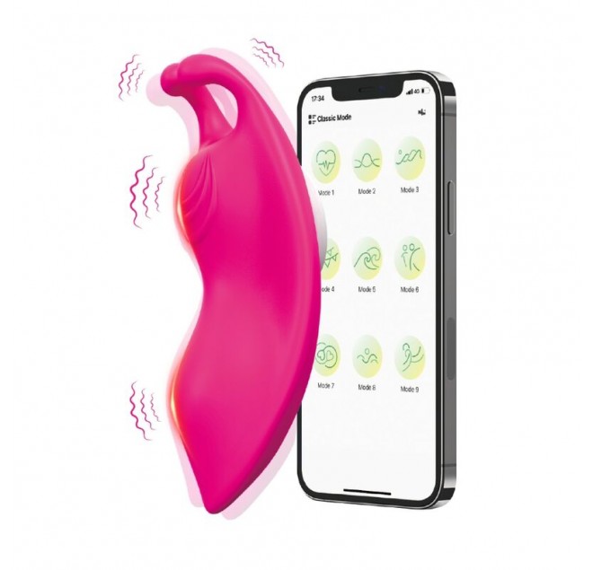 ARMONY - MUTANDINA INDOSSABILE HONEYBEE VIBRATORE G-SPOT FUCSIA - APP GRATUITA
