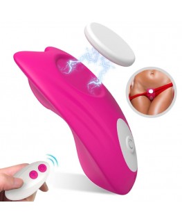 ARMONY - MUTANDINA INDOSSABILE CON VIBRATORE TELECOMANDO BUTTERFLY ROSA