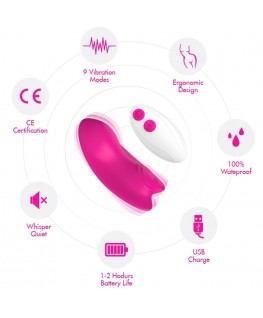 ARMONY - MUTANDINA INDOSSABILE CON VIBRATORE TELECOMANDO VIOLA