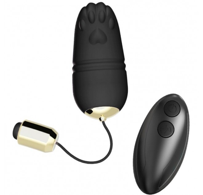 ARMONY - VIBRATORE KITTY EGG G-SPOT TELECOMANDO NERO