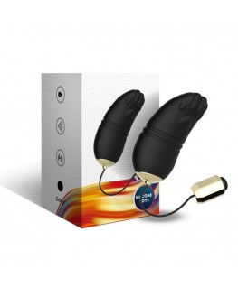ARMONY - VIBRATORE KITTY EGG G-SPOT TELECOMANDO NERO