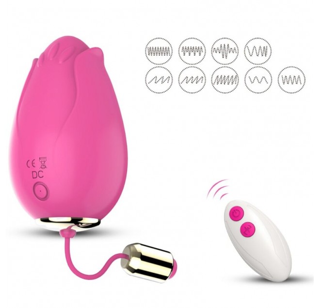 ARMONY - MANDALA EGG VIBRATORE G-SPOT REMOTE CONTROL FUCSIA