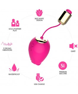 ARMONY - MANDALA EGG VIBRATORE G-SPOT REMOTE CONTROL FUCSIA