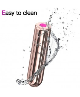 ARMONY - PROIETTILE VIBRATORE TESTATA DORATA 2 CM x 8.8 CM