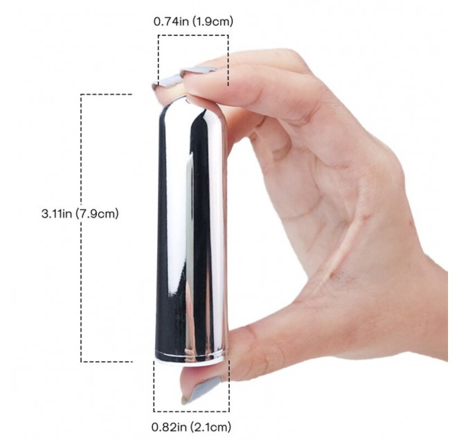 ARMONY - VIBRATORE BULLET NERO 2.1 CM X 7.9 CM