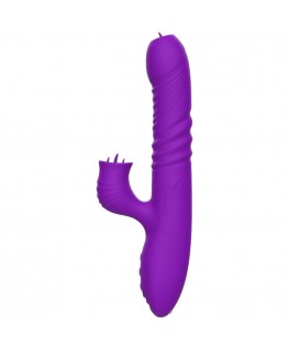 ARMONY - VIBRATORE FULLY G SPOT RABBIT CON EFFETTO CALORE STIMOLANTE LINGUA VIOLA
