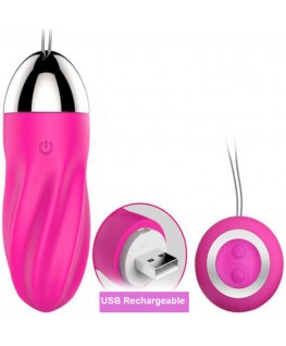 ARMONY - TELECOMANDO UOVO VIBRANTE SWEETY SPIRAL ROSA