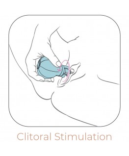 ADRIEN LASTIC - STIMOLATORE CLITORIDE CARESS BLU