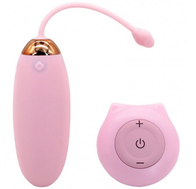 ARMONY - KITTY FUN VIBRATORE UOVO TELECOMANDO 10 VIBRAZIONI ROSA