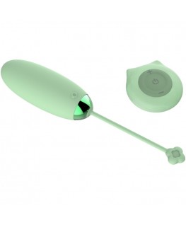 ARMONY - KITTY FUN VIBRATORE UOVO TELECOMANDO 10 VIBRAZIONI VERDE