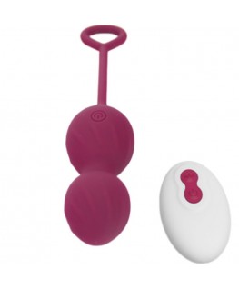 ARMONY - BLOSSOMS MANUBRIO VAGINALE VIBRAZIONE TELECOMANDO 10 VIBRAZIONI ROSSO SCURO