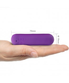 ARMONY - SPLASH HAHA VIBRATORE BULLET IN SILICONE 10 VIBRAZIONI 75 X 19 CM VIOLA