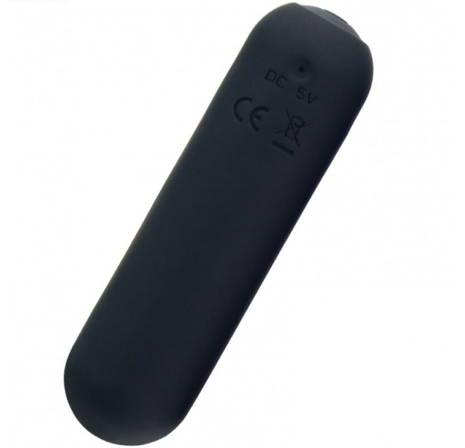 ARMONY - SPLASH HAHA VIBRATORE BULLET IN SILICONE 10 VIBRAZIONI 75 X 19 CM NERO