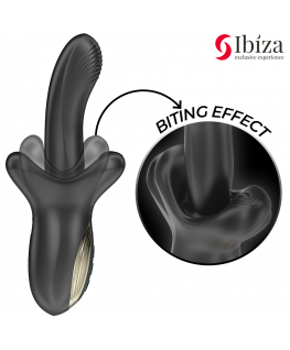 IBIZA - VIBRATORE POTENTE CON EFFETTO SPINTA E MORSO