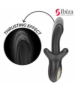 IBIZA - VIBRATORE POTENTE CON EFFETTO SPINTA E MORSO