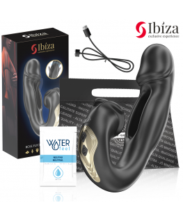 IBIZA - VIBRATORE ROSE EFFETTO FLICKING E STIMOLATORE DEL CLITORIDE