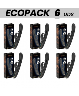 ECOPACKS 6 UNITÀ - IBIZA POTENTE VIBRATORE RABBIT CON PERLA ROTANTE MASSAGGIANTE