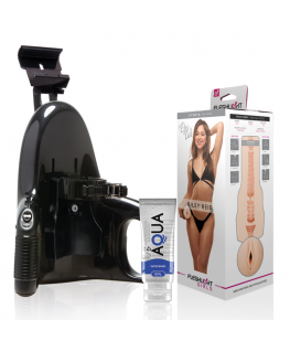 FLESHLIGHT - VAGINA RILEY REID UTOPIA + LANCIO UNIVERSALE + LUBRIFICANTE AQUA QUALITÀ 50 ML