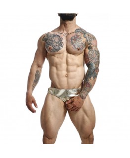 MOB - DNGEON JOCKSTRAP ANELLO PER IL PENE DORATO TAGLIA UNICA