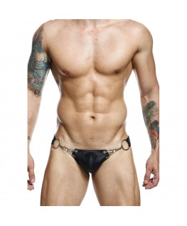 MOB - DNGEON JOCKSTRAP NERO A PRESSIONE TAGLIA UNICA