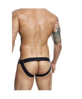 MOB - DNGEON JOCKSTRAP NERO A PRESSIONE TAGLIA UNICA