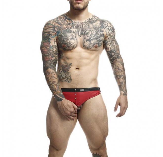 MOB - DNGEON JOCKSTRAP ANELLO PER IL PENE ROSSO TAGLIA UNICA